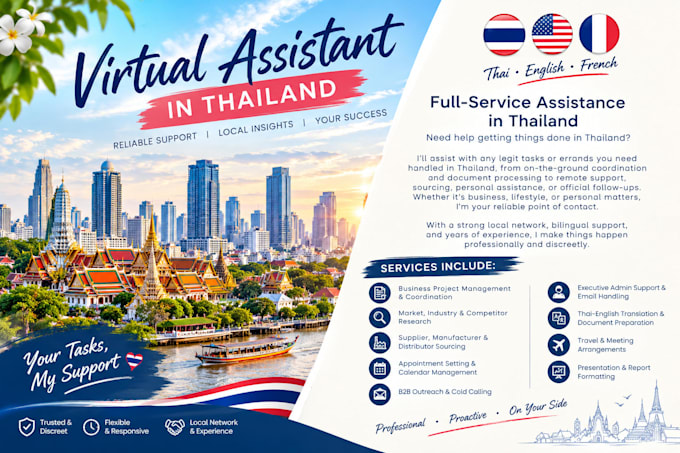 provide full service for anything legit in thailand