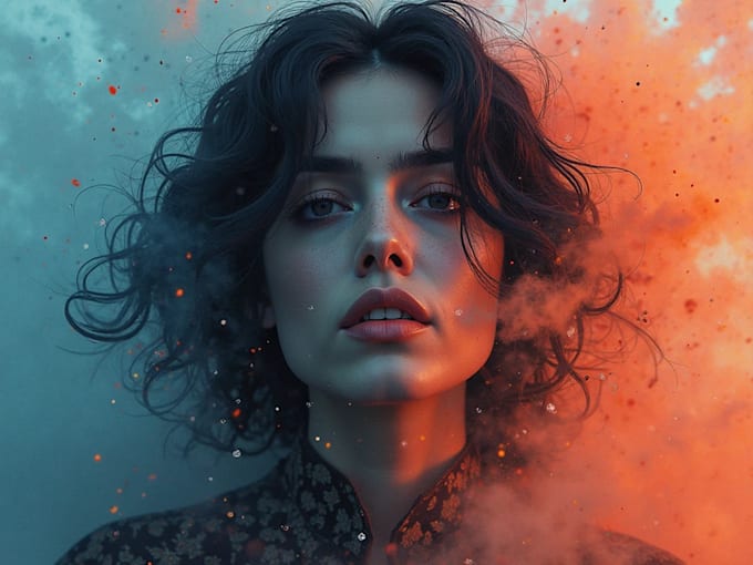 make stunning album cover art for single ep