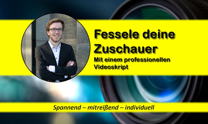 write your german non ai video script that boosts your views