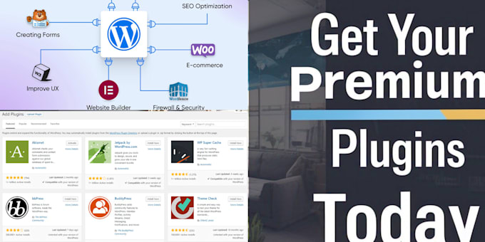 install premium wordpress plugins like elementor pro, astra pro, wpml, rank math