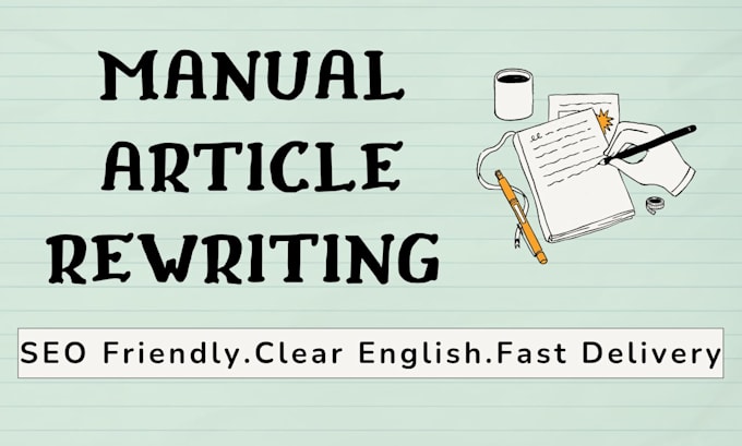 rewrite and improve your blog or article content