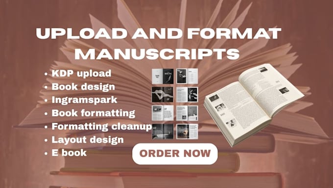 Be your professional book formatting layout for kdp, ingram spark and ...
