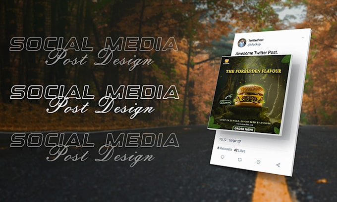 design facebook instagram ads and social media posts