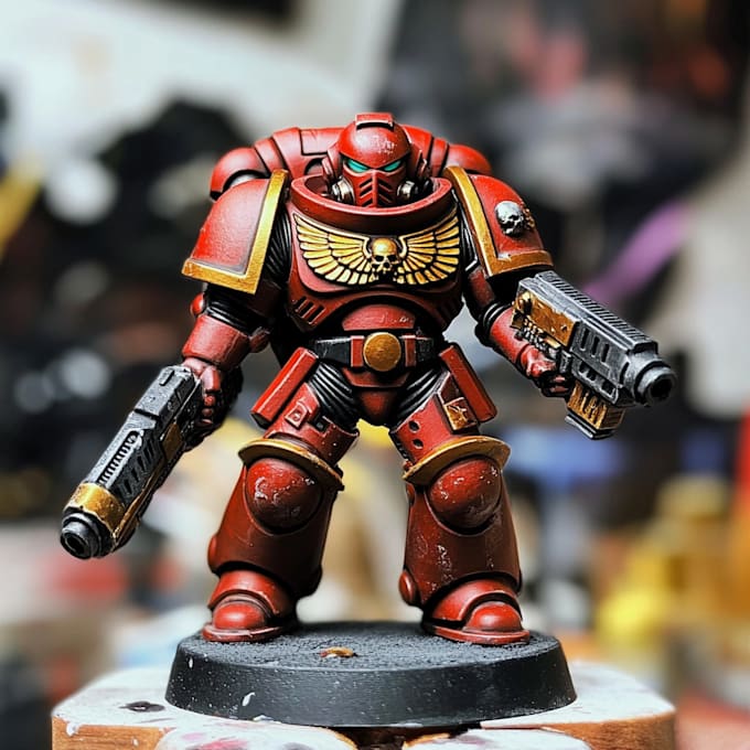 paint your warhammer  army or character models