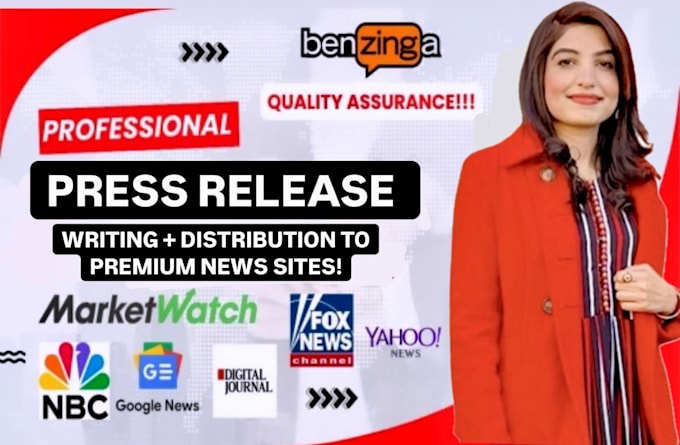 write SEO optimized PR with premium media press distribution