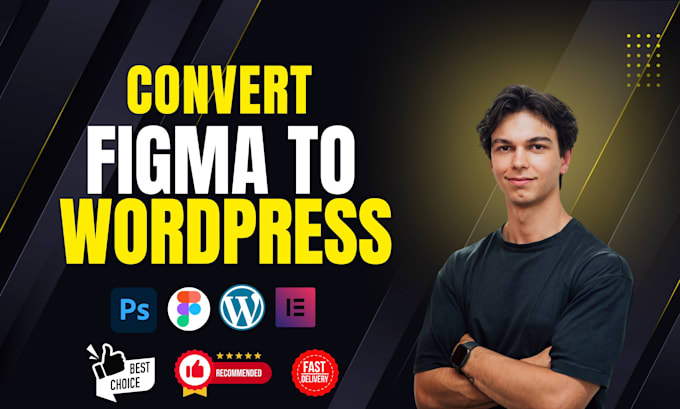 convert figma to wordpress or figma to elementor