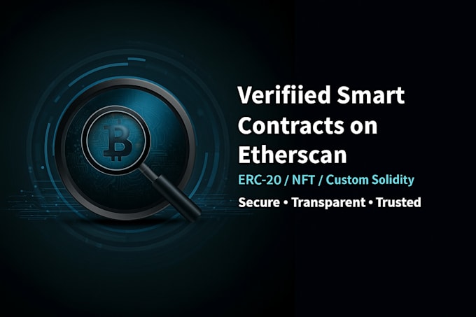 verify and publish your erc20 or nft smart contract on etherscan