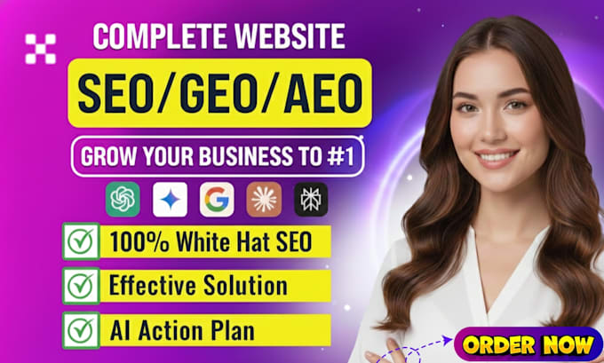 do on page GEO aeo SEO and technical optimization  for wordpress wix webflow
