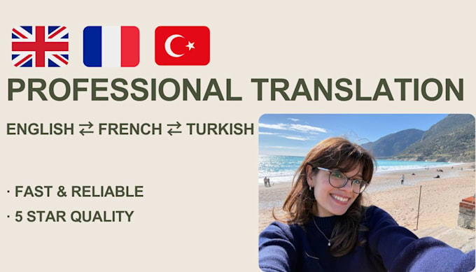 do english french turkish translation