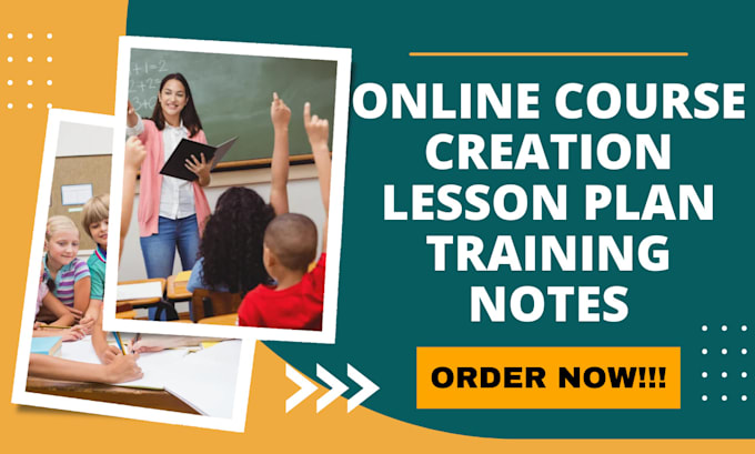 create worksheets, lesson plans, training notes and online course creation