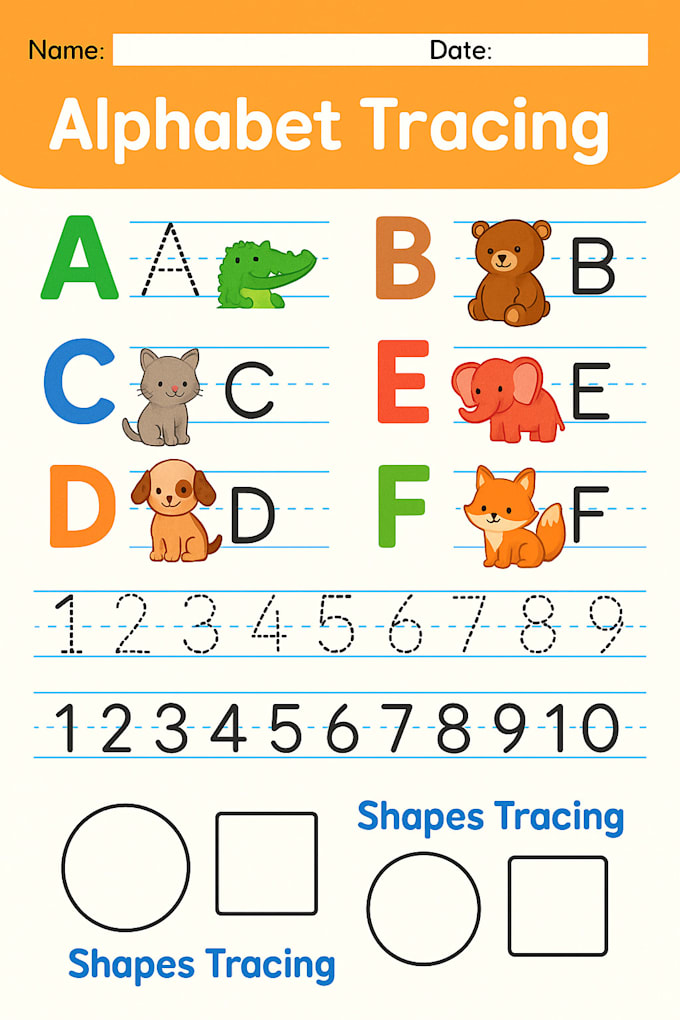 Create fun and educational printable worksheets for kids by Kome097 ...