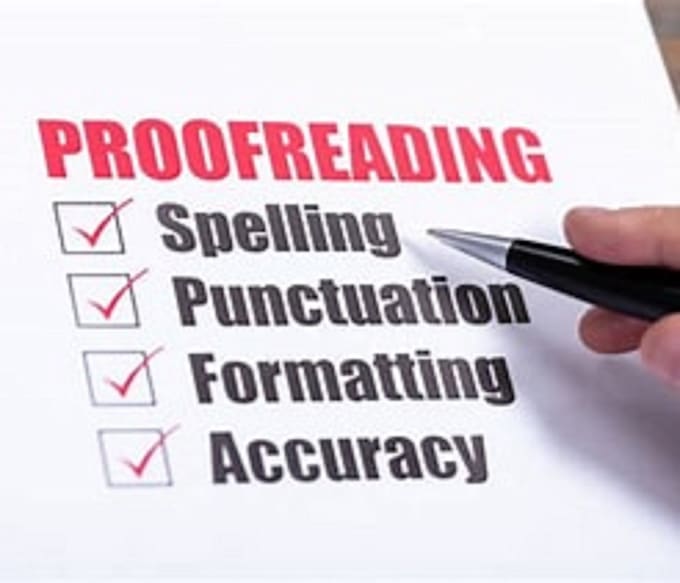 proofread any job, nothing too big or small