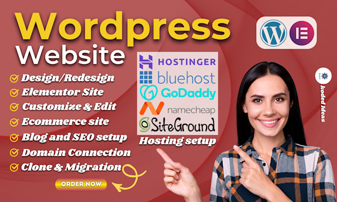 be your wordpress website designer and elementor pro landing page expert