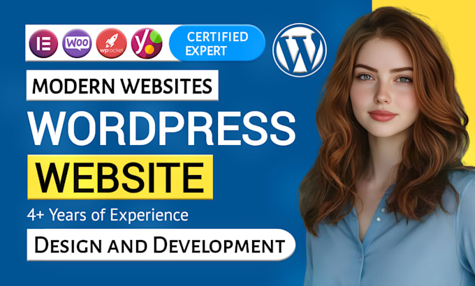Create a modern and responsive wordpress website design by Esra_khan12 ...