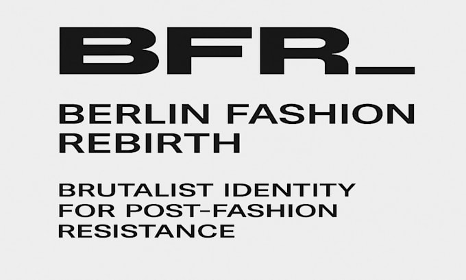design a visual identity and fashion lookbook concept