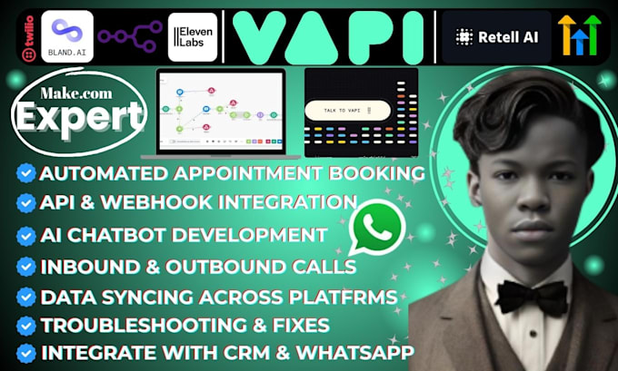 develop ai agent vapi ai retell ai voice agent vapi ai calling agent elevenlabs