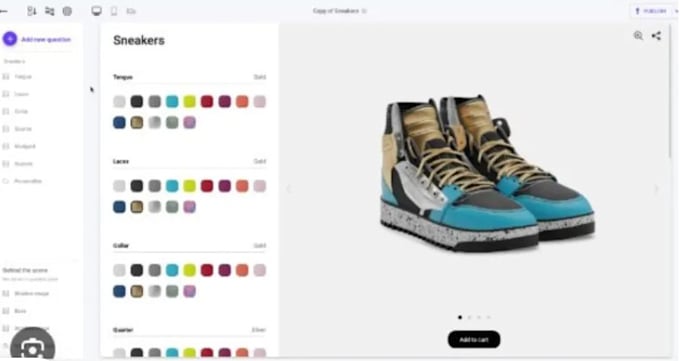 Create a 3d product configurator for your website using zakeke,kickflip ...
