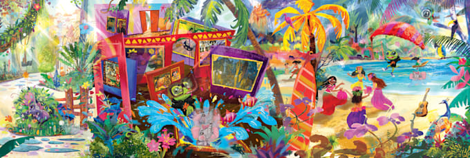 draw by hand illustration and children books