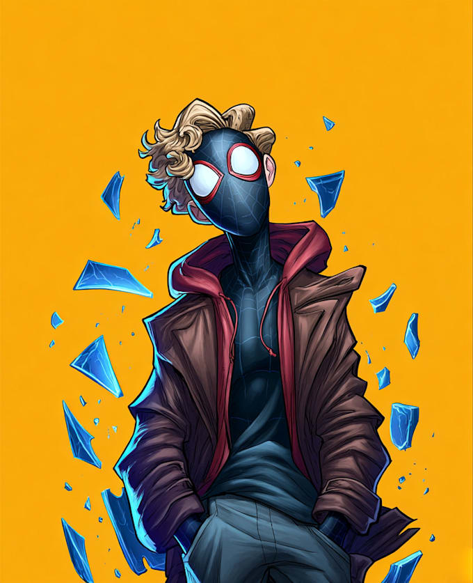 design characters and comic books