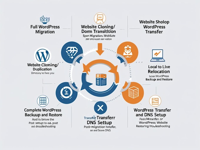 do flawless wordpress migration, website transfer, or clone your site