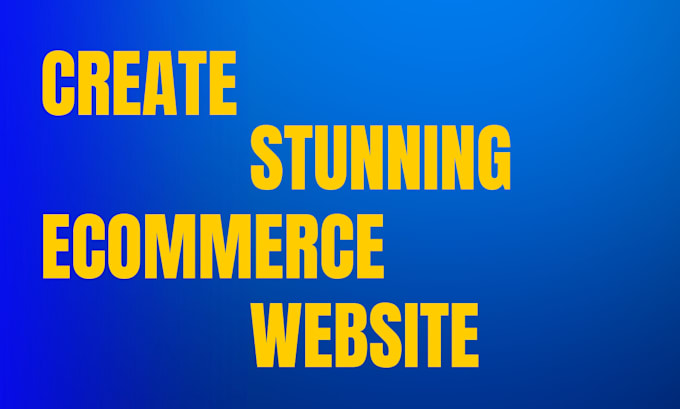 create a stunning ecommerce website in 24hours