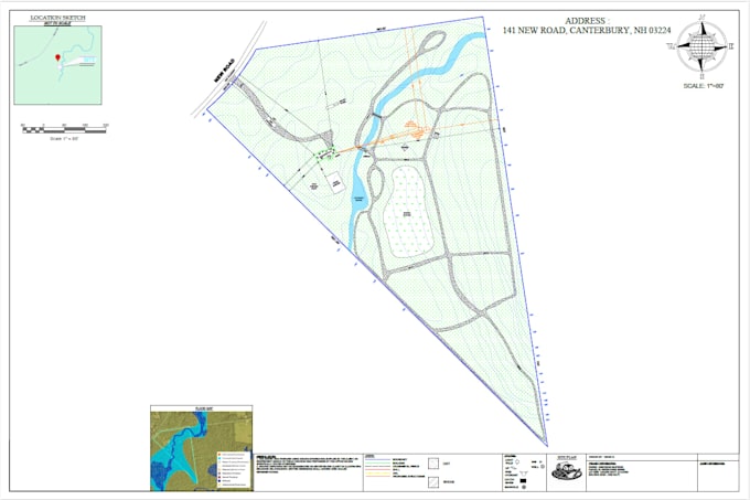 draw your site plan for city permit in 24hrs civil 3d
