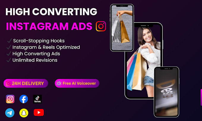 Create high converting video ads for instagram and social media by ...