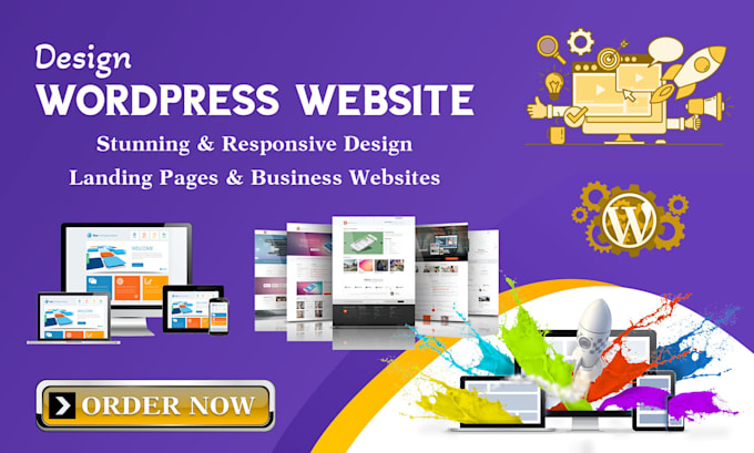 build a modern wordpress website with responsive design