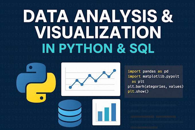 clean, analyze, and visualize your data using python and sql