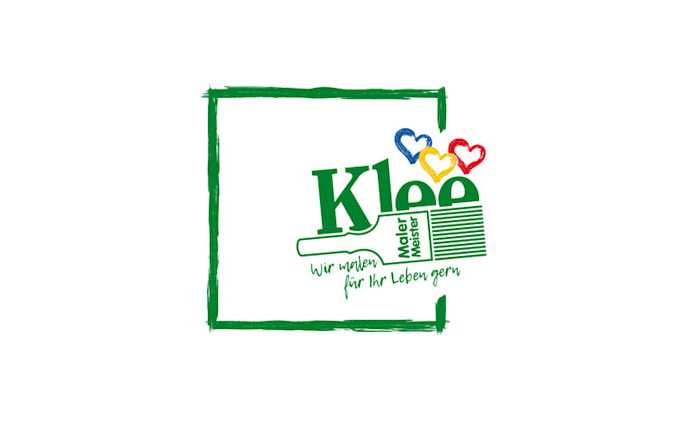 design painting craftsmanship heart tradition logo