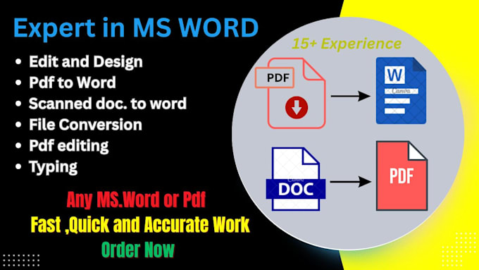 convert your pdf files to office in real estate data entry