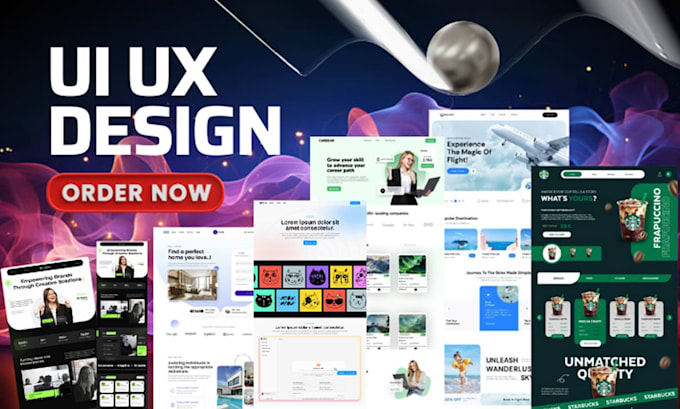design modern web templates PSD websites and uiux websites