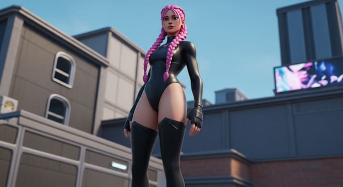 create 3d fortnite character, nsfw model, rig3d for ue5, game asset