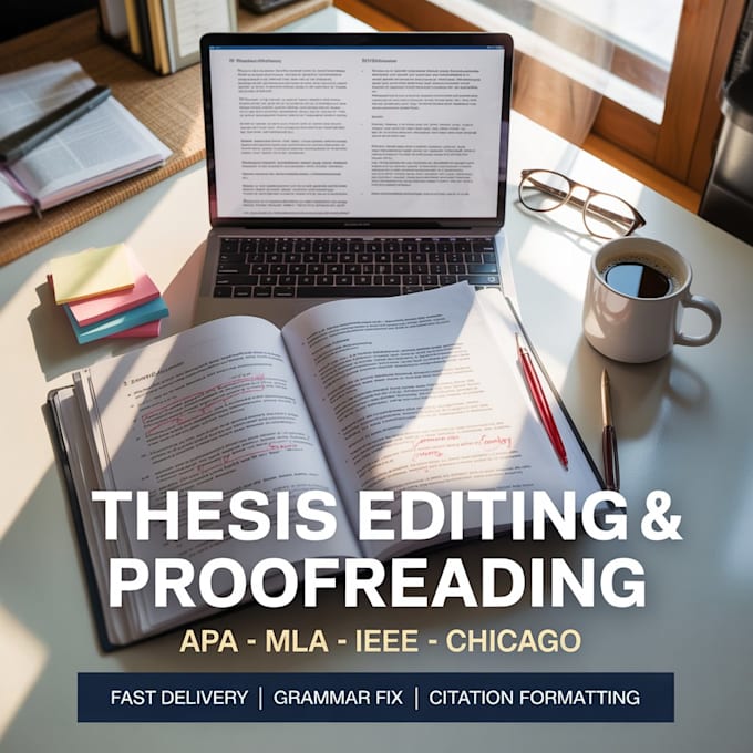 thesis editing, proofreading and apa formatting for research paper and dissertat