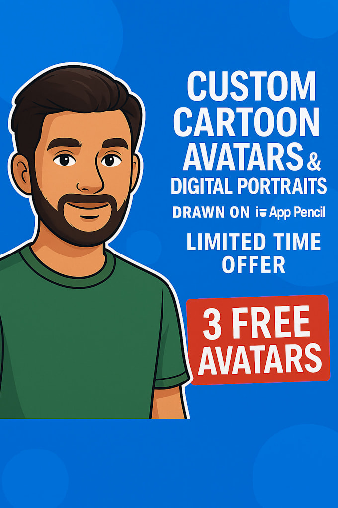 design animated portraits or characters