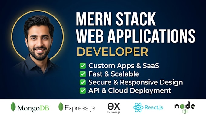 build a professional mern stack web application or saas with react and nodejs