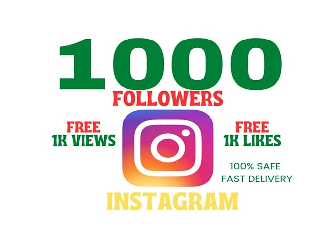 get 1000 organic instagram followers
