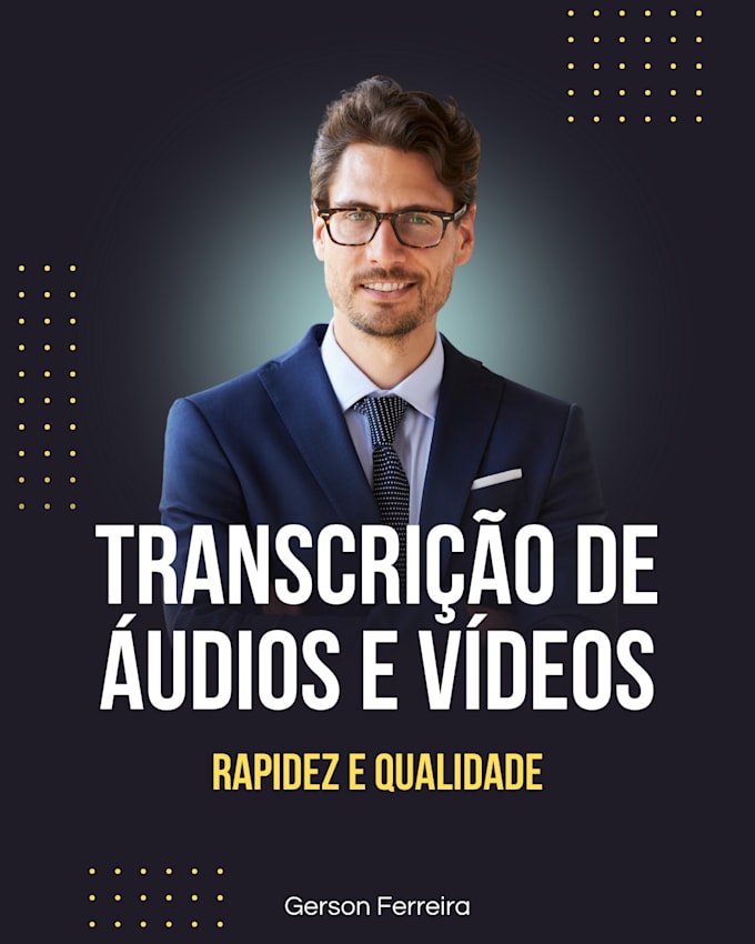 eu vou transcrever e digitar textos e áudios com rapidez