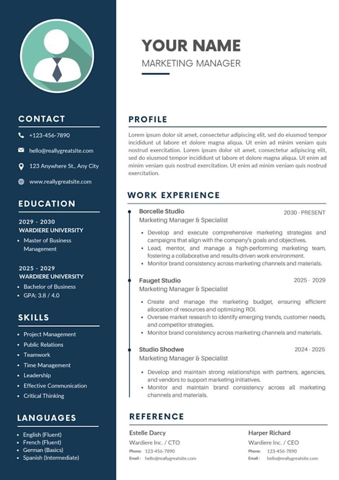 Write a professional ats friendly - Write A Professional Ats Friendly Resume