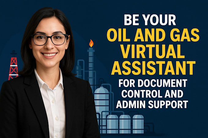 be your oil and gas virtual assistant for document control and admin support