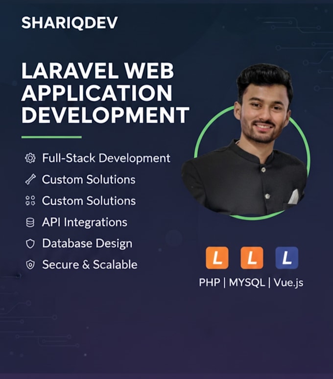 fix or build a laravel web application