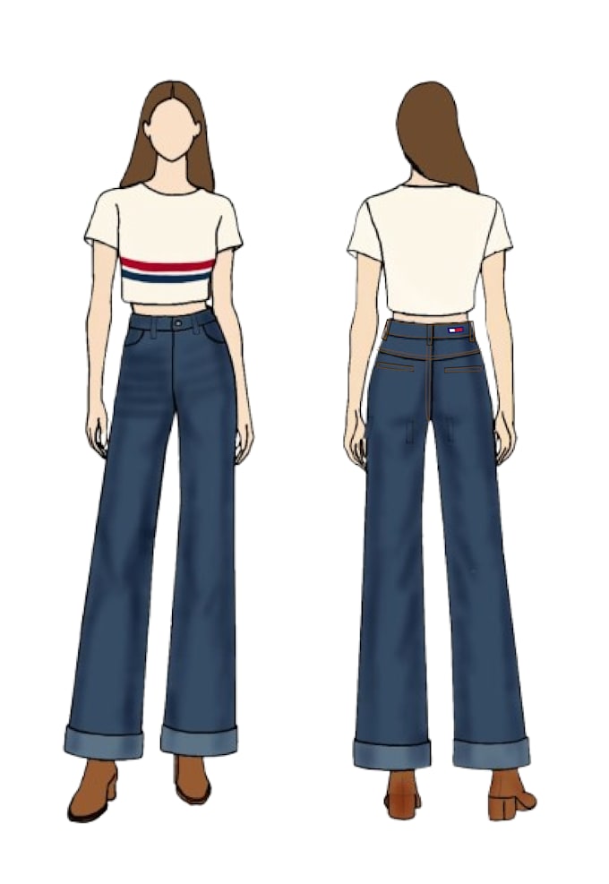 create a professional fashion trend forecast and brand study