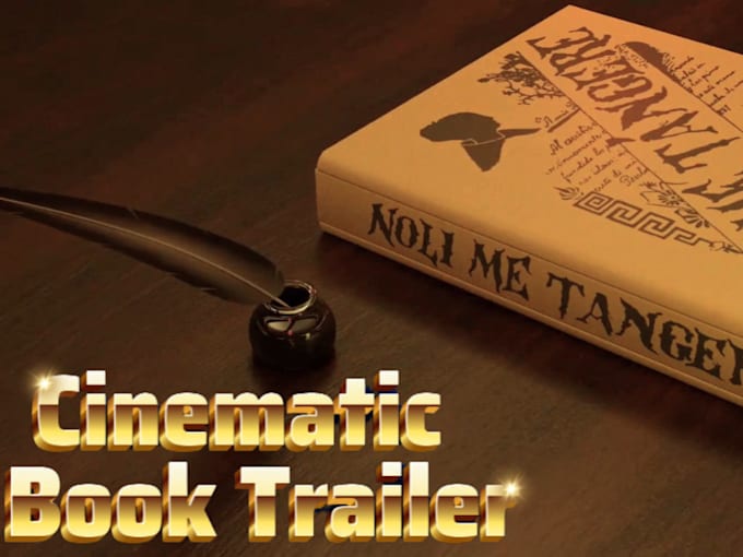do animated book trailer, cinematic teaser video, children book illustration