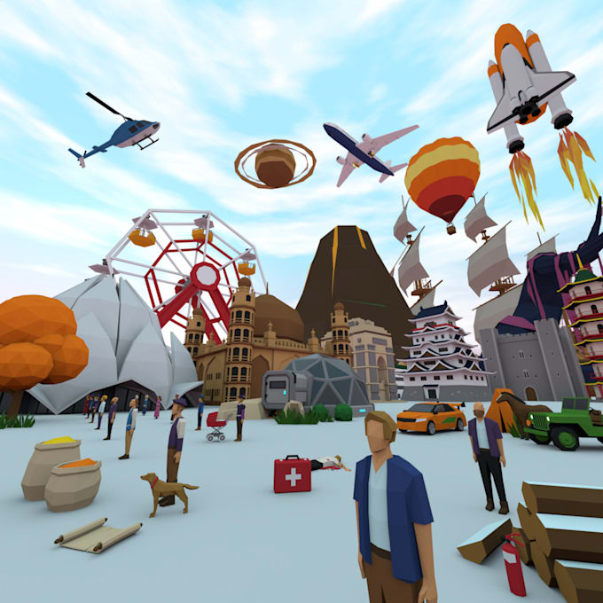 create 3d models and animate for games and cinematics