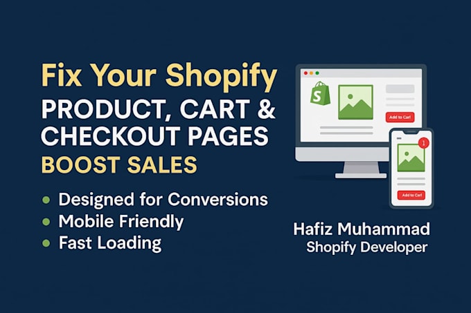 redesign your shopify product page for a modern and clean look