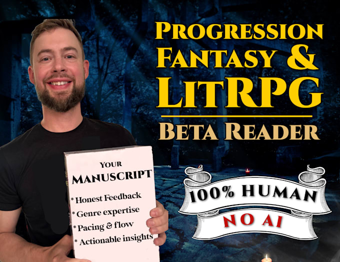 beta read your progression fantasy, litrpg manuscript