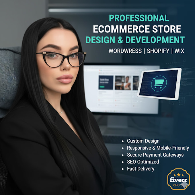 design and develop ecommerce online store website