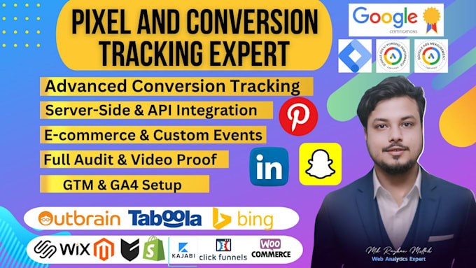 setup and fix tiktok pixels and conversion API