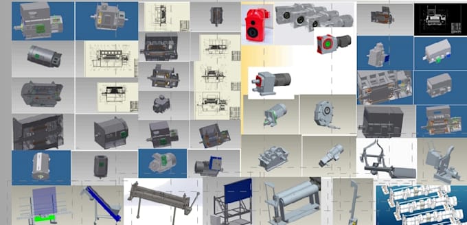 Create precise 3d cad models and technical drawings for manufacturing ...