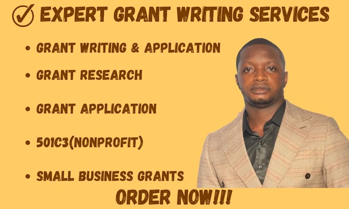 do  grant writing, grant research, and grant application